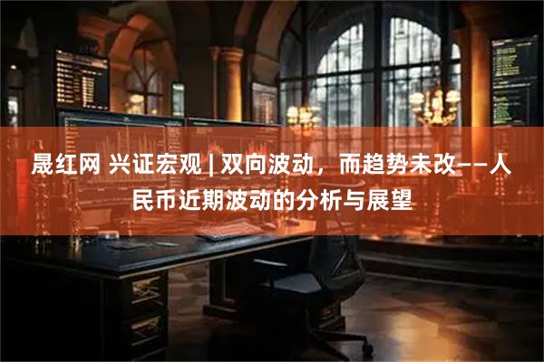 晟红网 兴证宏观 | 双向波动，而趋势未改——人民币近期波动的分析与展望