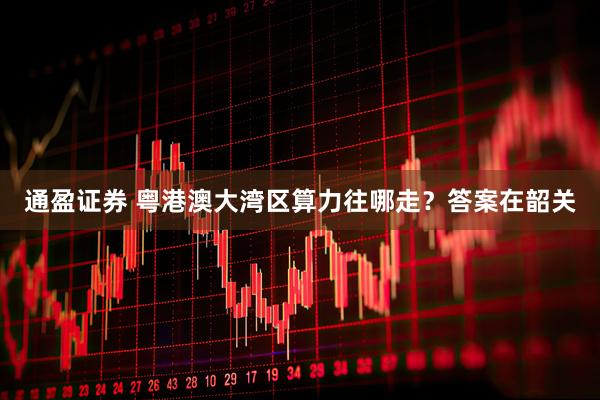 通盈证券 粤港澳大湾区算力往哪走？答案在韶关